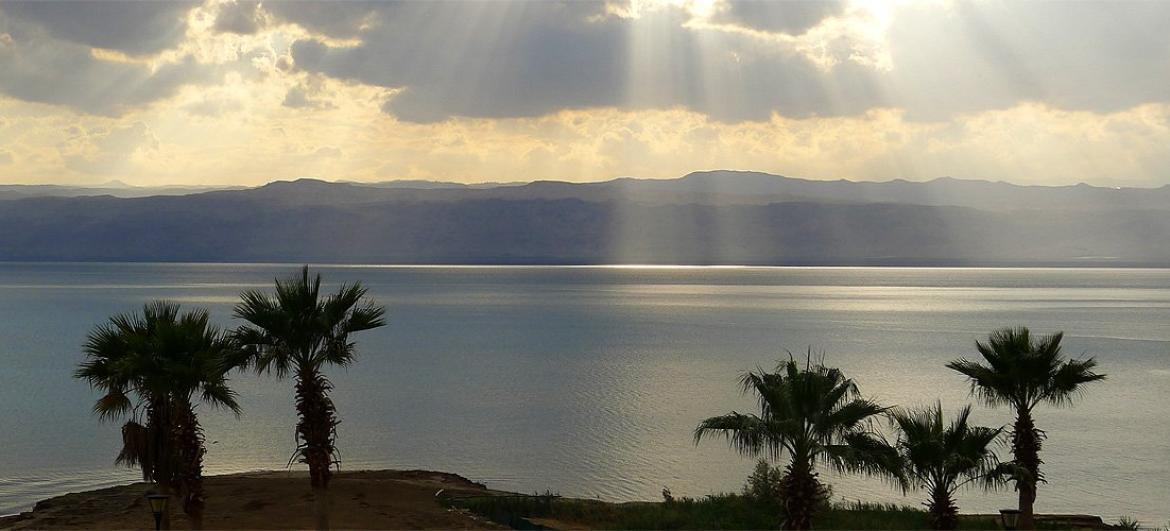 Swimming in the Dead Sea