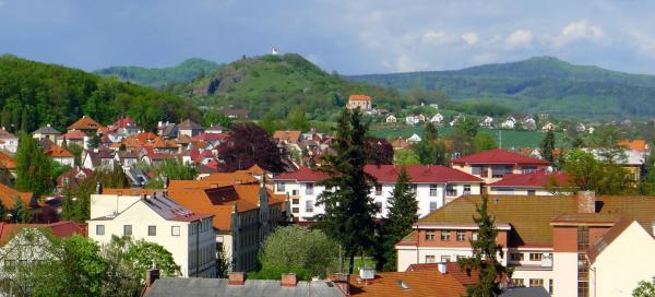 View from Valdice tower