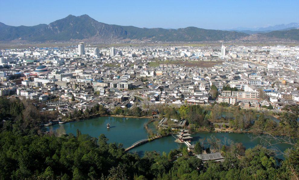 První výhled na Lijiang