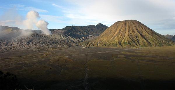 První vyhlídka na Bromo