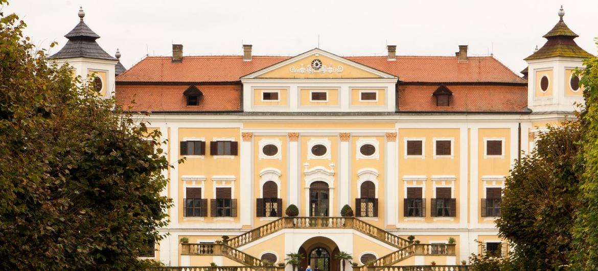 Prohlídka zahrad zámku Milotice