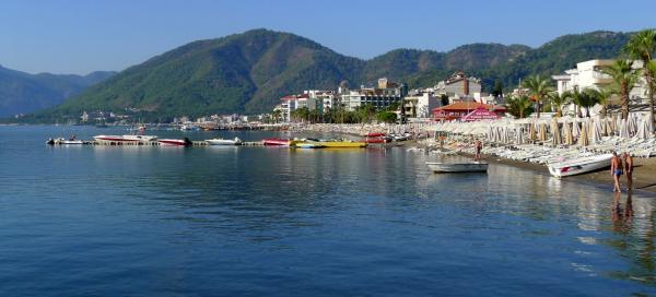 Pláž v Marmaris