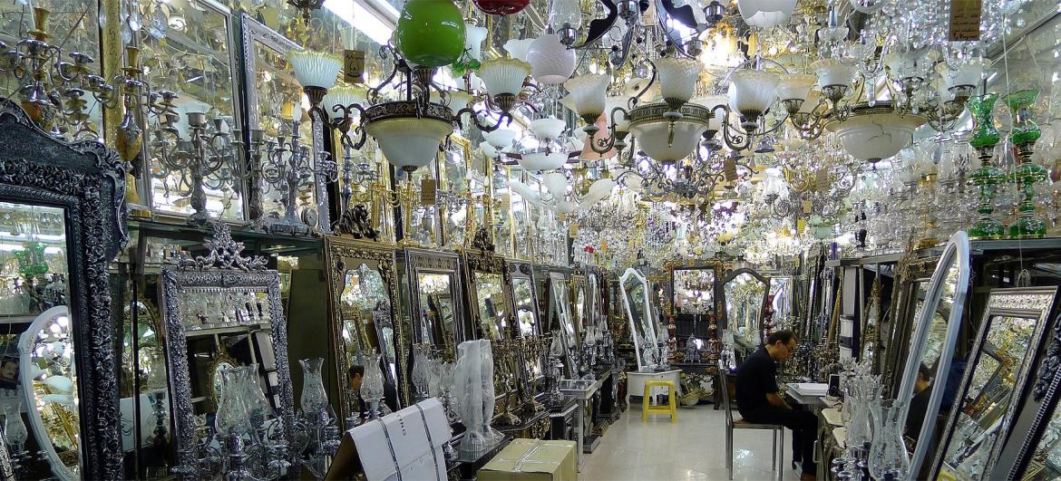 Visit of Bazaar in Kashan