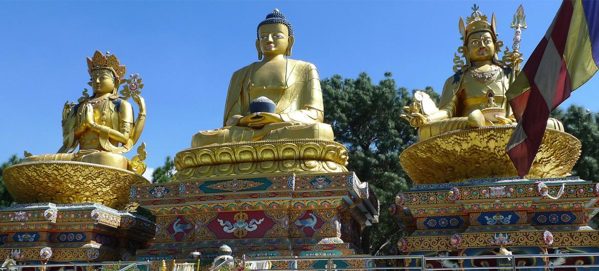 Kora okolo Swayambhunath