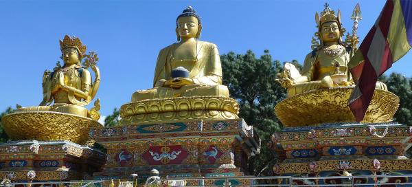 Kora okolo Swayambhunath