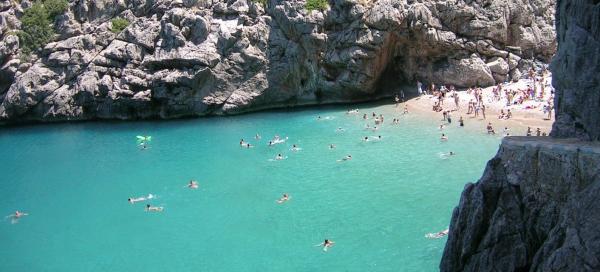Pláž Sa Calobra