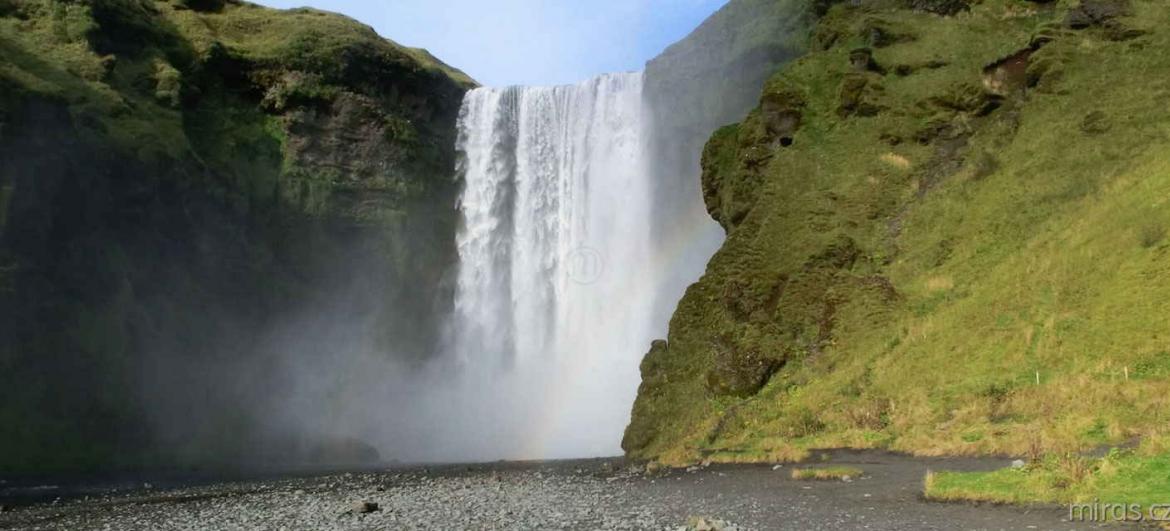 Vodopád Skogafoss
