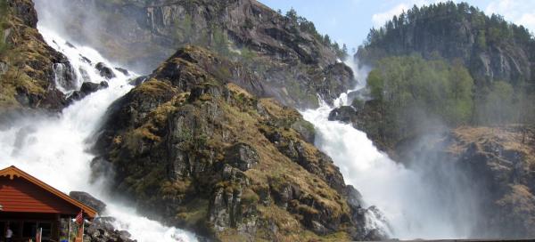 Vodopád Latefossen