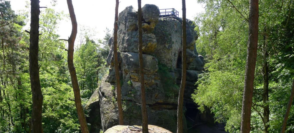 Skalní hrad Rotštejn