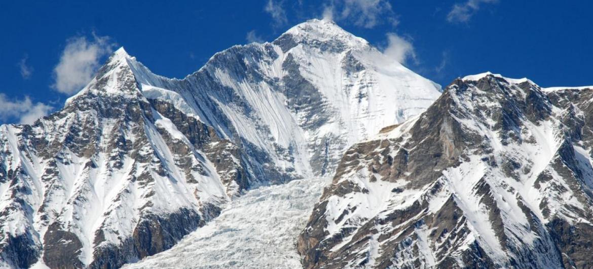 Slavná vyhlídka na Dhaulagiri