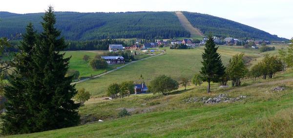 Výhled na Horní Malou Úpu