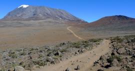 Túra Horombo hut - Kibo hut