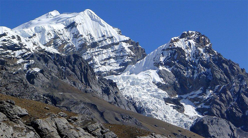 Vyhlídka na Purbung Himal