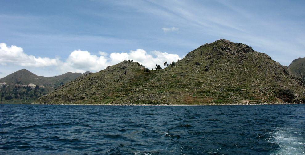 Cerro Calvaria od jezera