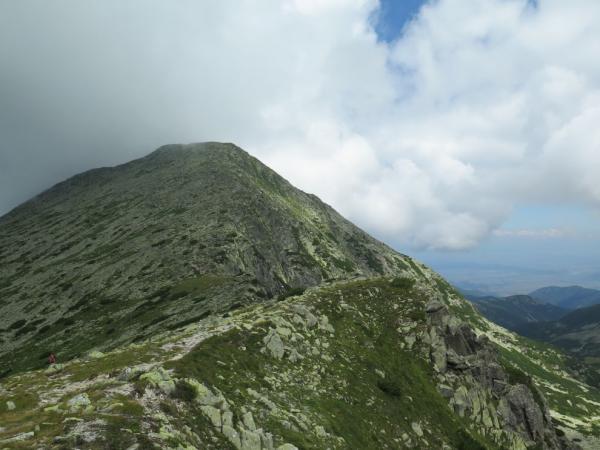 Výhľad na vrchol Retezat