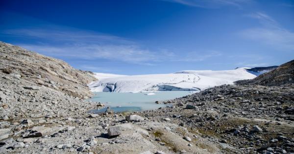 Illecillewaet Icefield v celé jeho viditelné kráse
