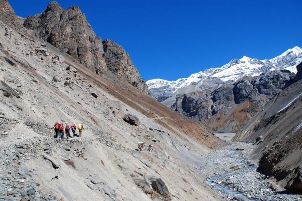 Close to Thorong Phedi
