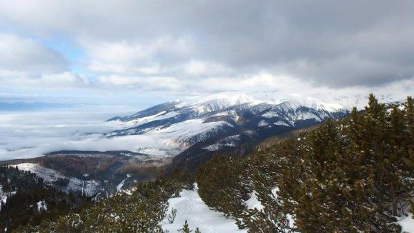 Západní Tatry na dohled