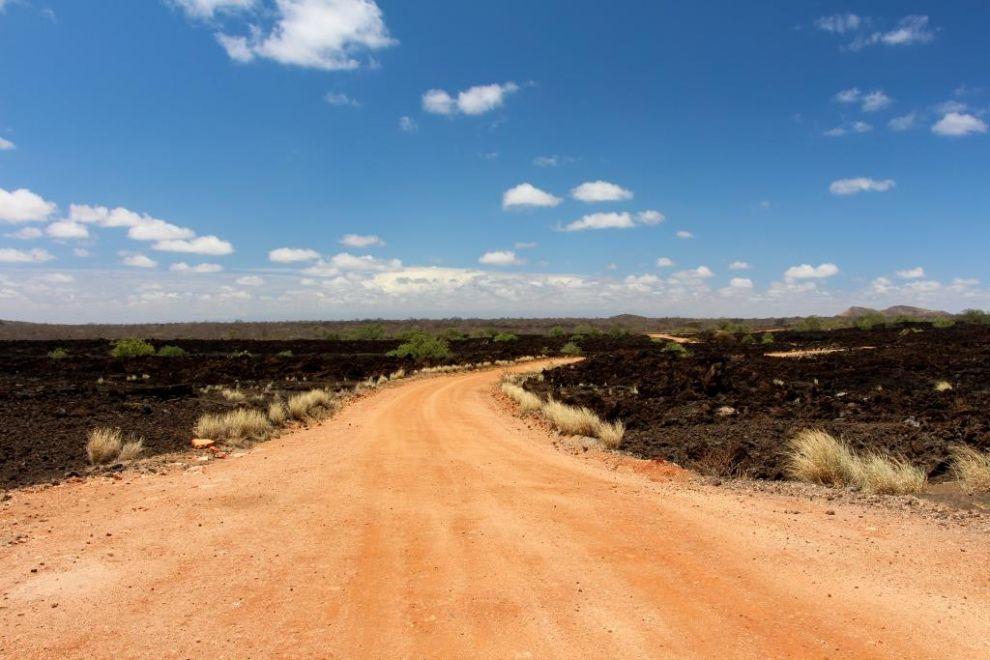 Shetani lava flow