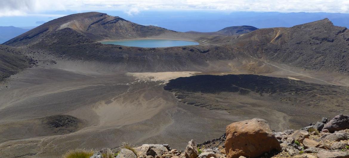 Výstup na sopku Tongariro