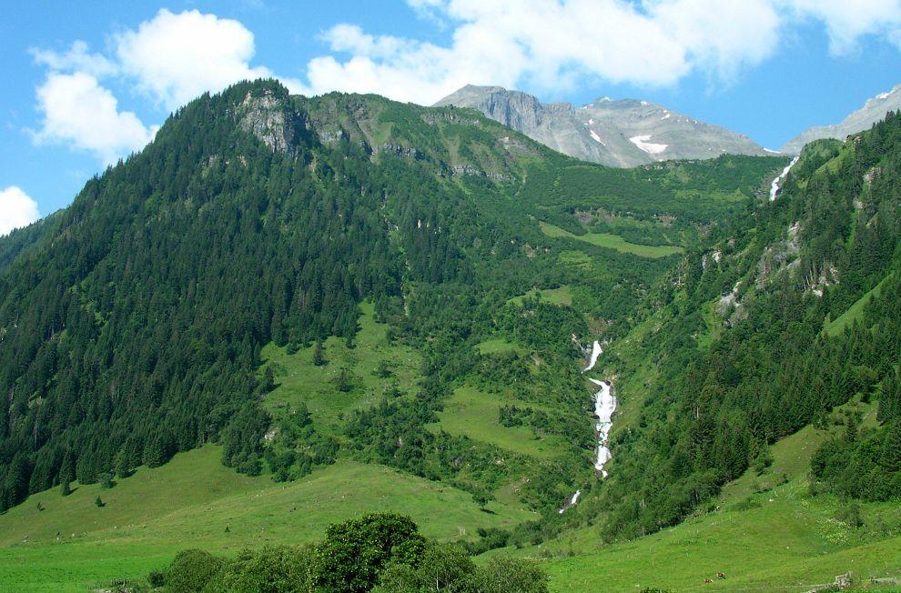 Ferleiten a vodopády Walcher