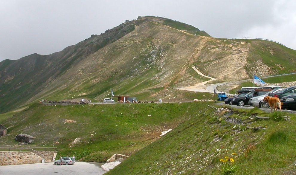 Výhled na Edelweisspitze