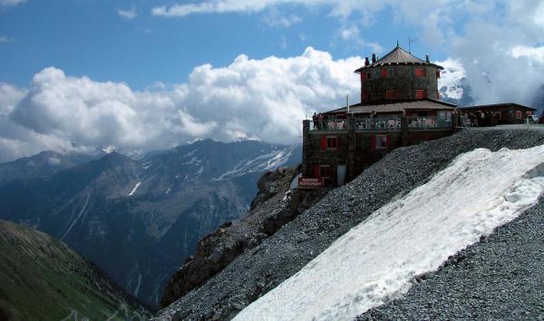 Restaurace Tibet v Passo dello Stelvio
