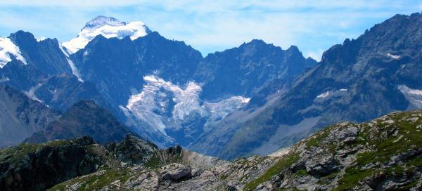 Jízda přes Col du Galibier