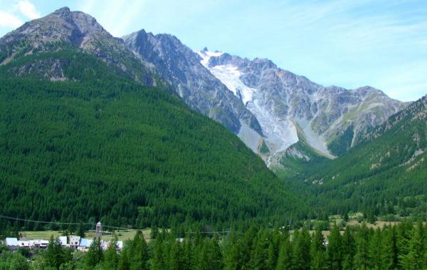 Jízda podél Ecrins