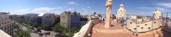 Výhľad na Barcelonu