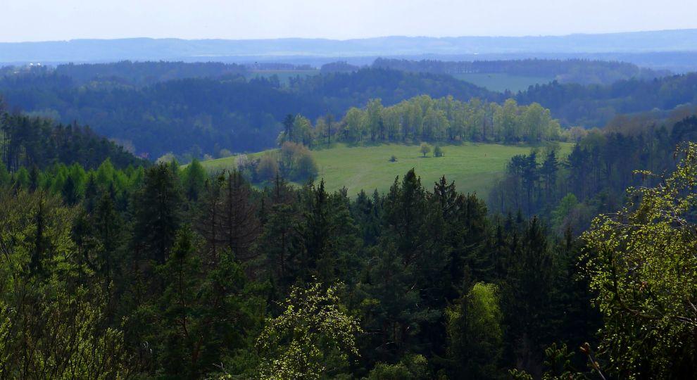 Vyhlídka kousek od Hynšty
