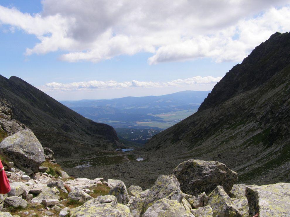 Výhľad Mlynickou dolinou