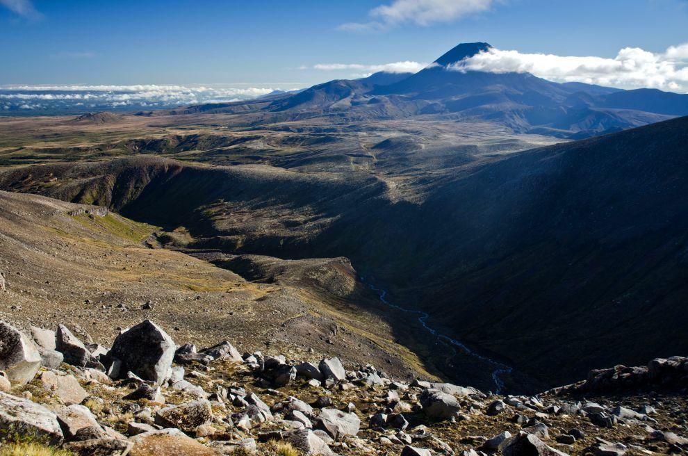 Vyhlídka na Tongariro