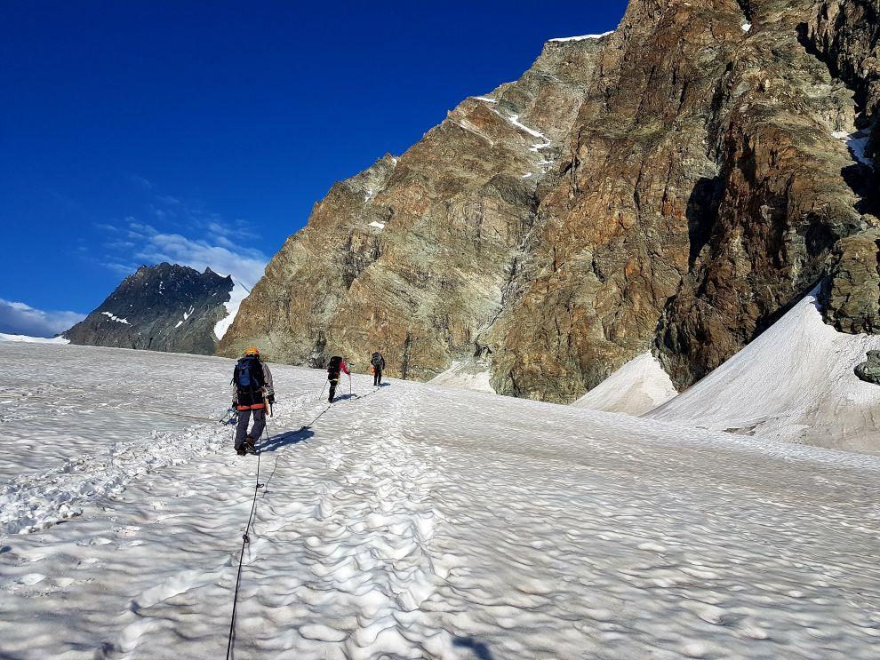 Cesta na Strahlhorn