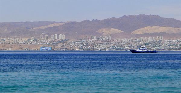 Pohled na Eilat