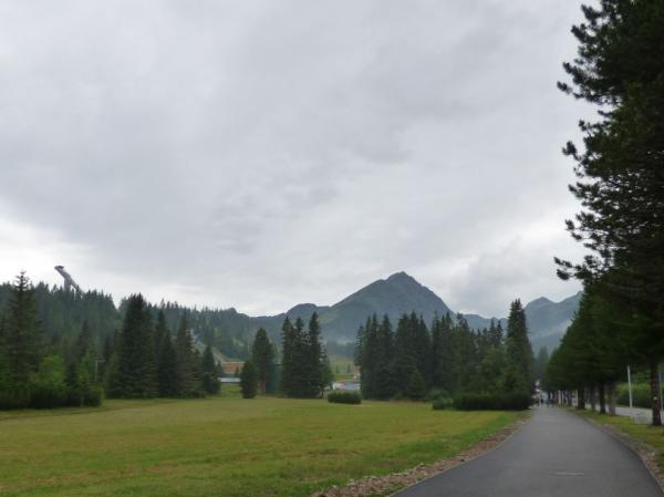 Cesta k lanovce na Solisko