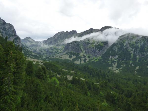 Výjezd lanovkou k chatě pod Soliskom