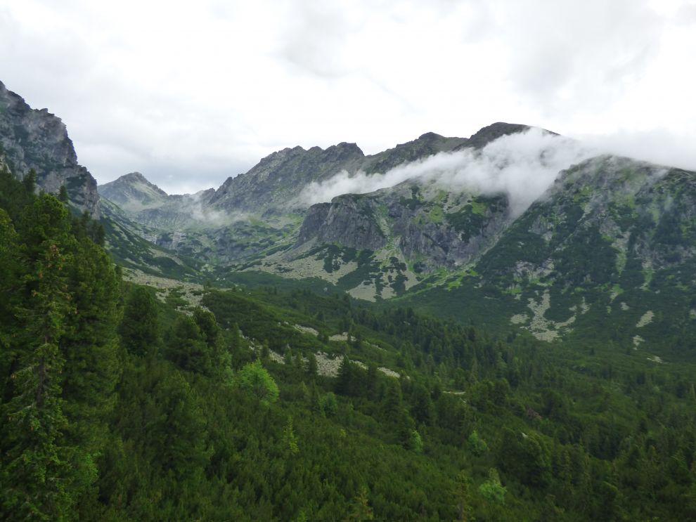 Výjezd lanovkou k chatě pod Soliskom