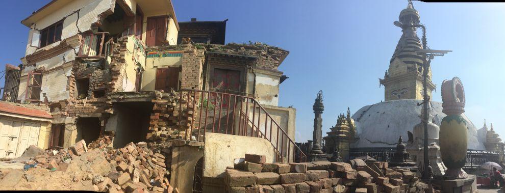 Kathmandu a Svajabhunath
