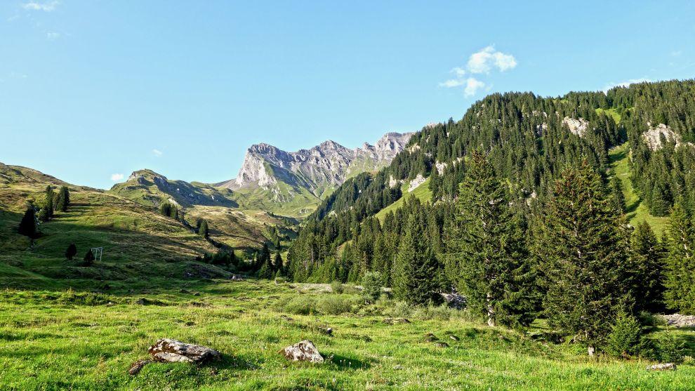 Sestup do Grindelwaldu (1867 m n. m.)