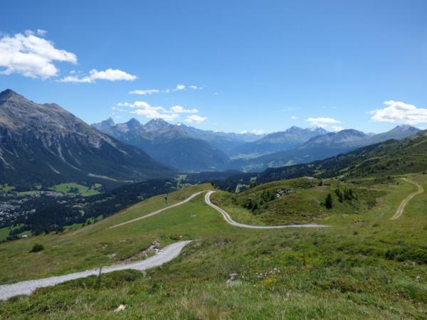 Cesta k Lenzerheide