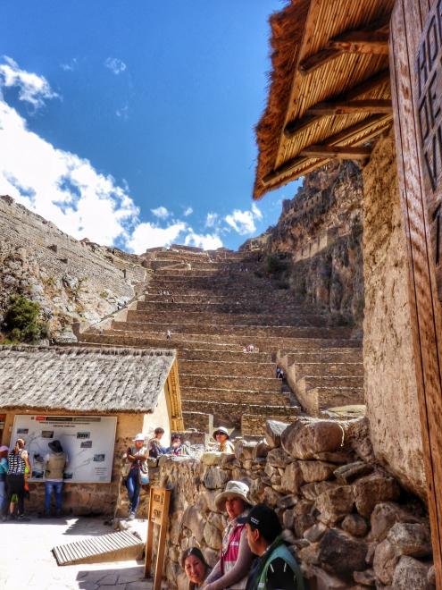 Incké osídlení v Ollantaytambu