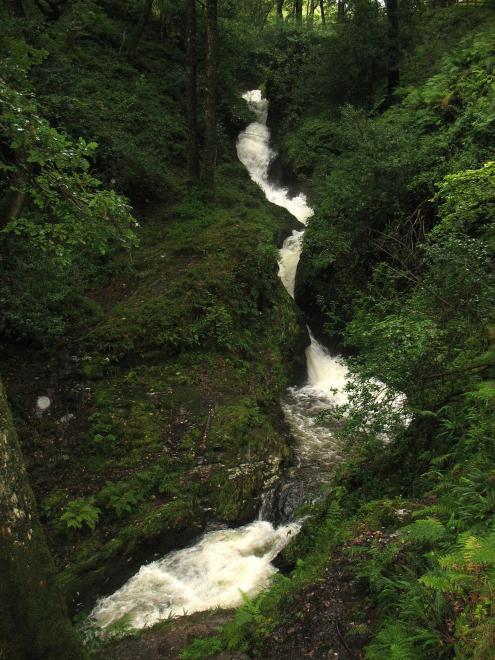 Poulanass waterfall