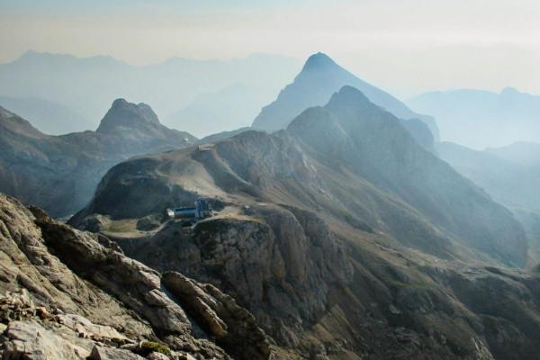 Z chaty Planika na vrchol Triglav