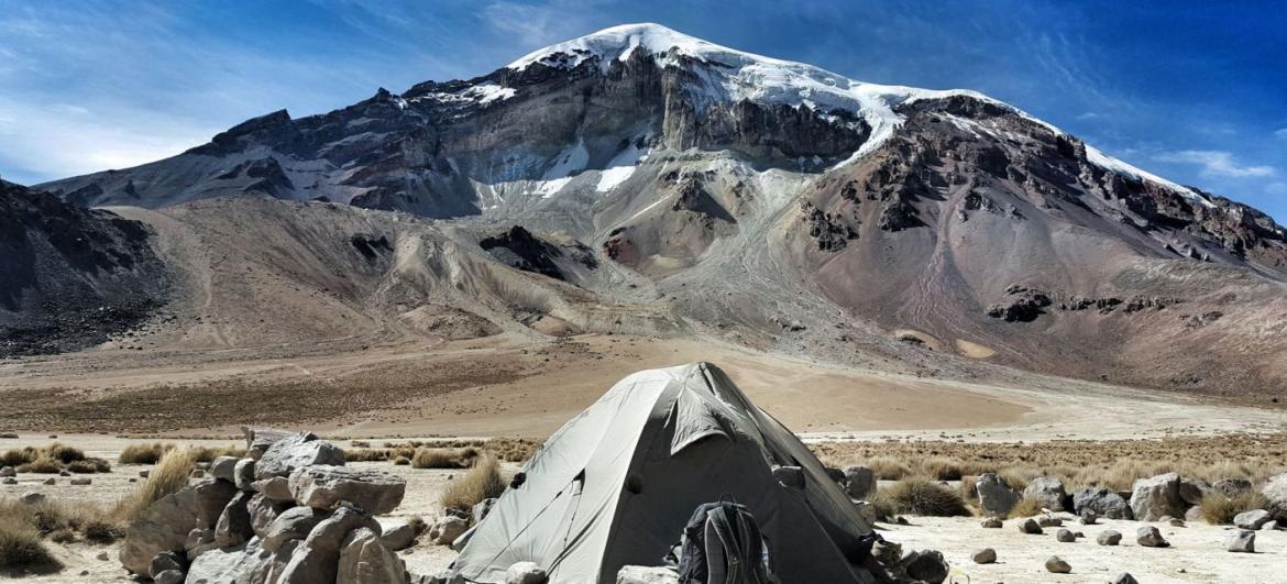 Výstup na horu Sajama 6 542 m.n.m.