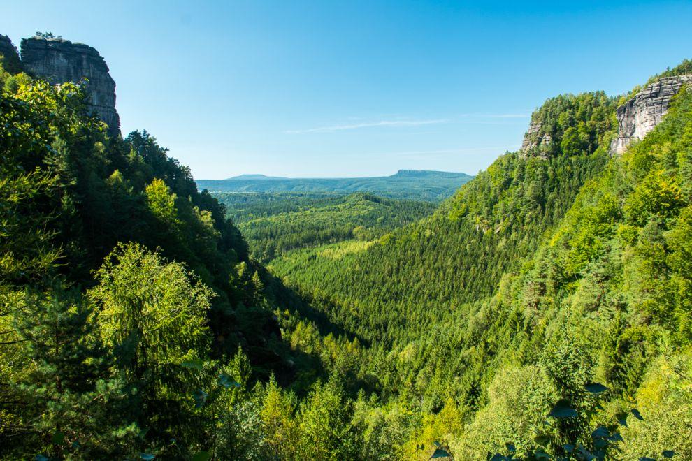 Výhled do údolí