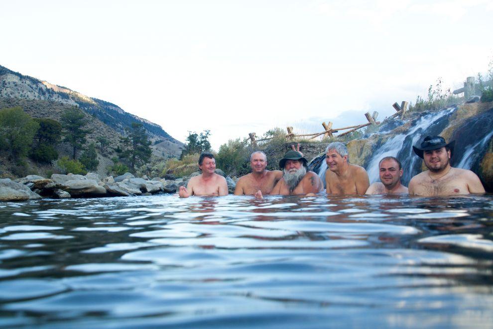 Termální řeka Boiling River