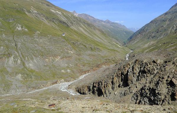 View of the valley Rofental
