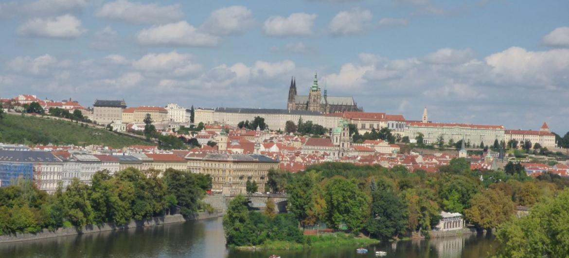 Vyhlídková plošina Tančícího domu