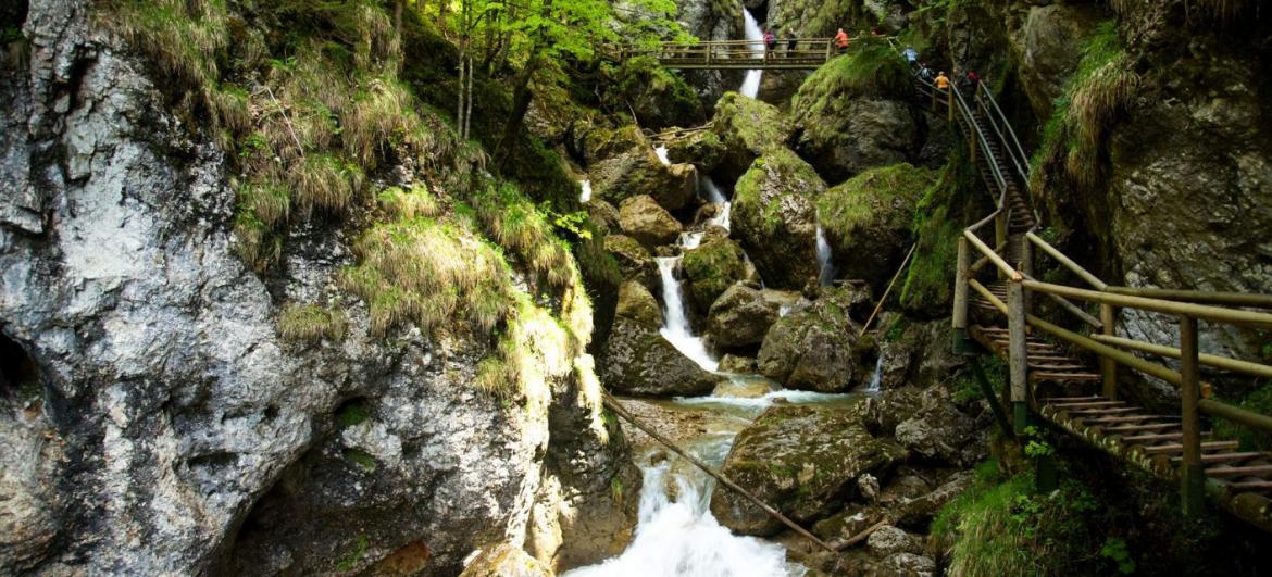 Medvědí soutěska Bärenschützklamm